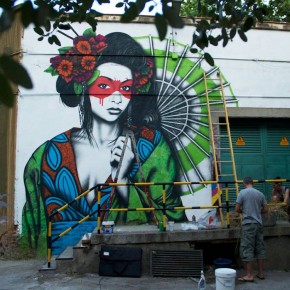 street-art-geisha