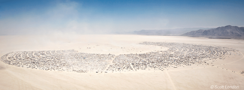 10 instagrams magnifiques du Burning man 2014