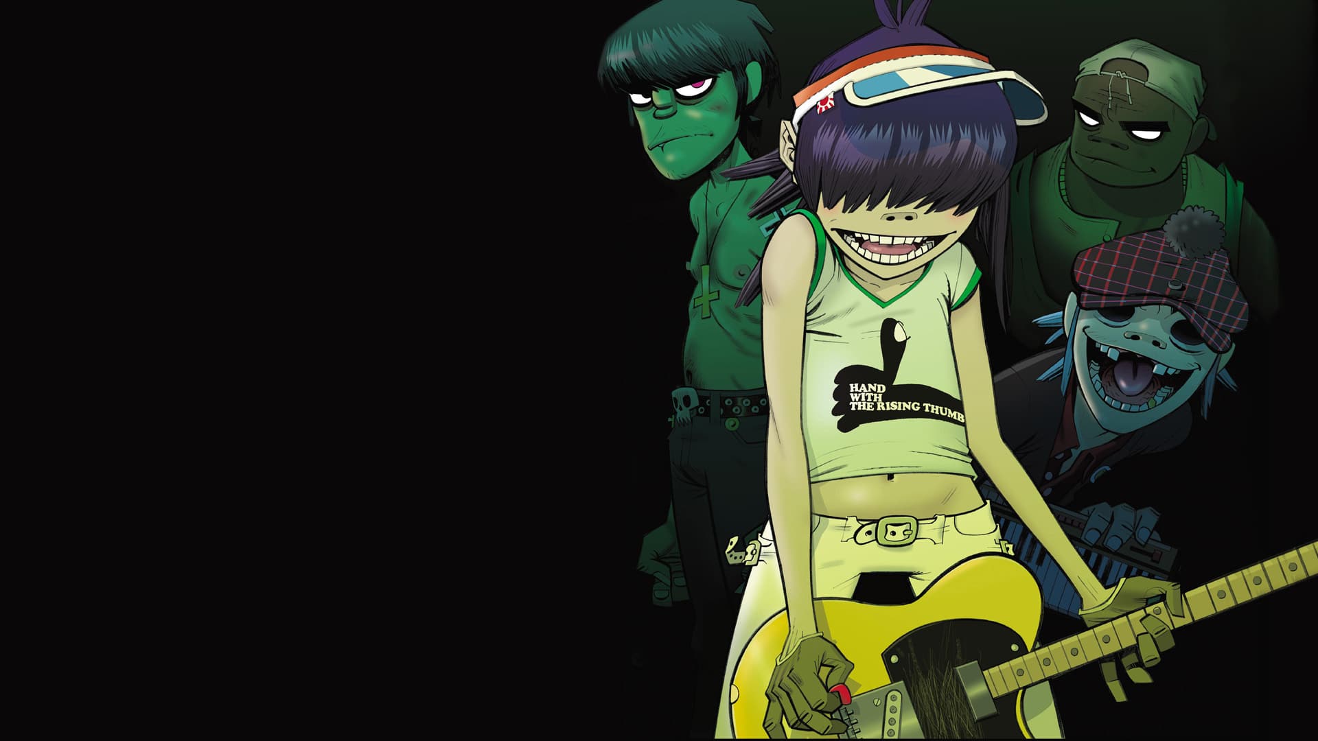 Wallpaper+d+_gorillaz