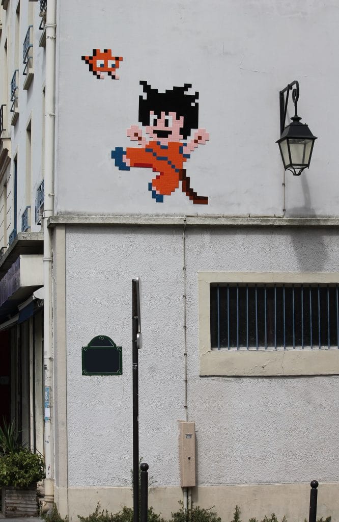 Goku by invader in Paris2
