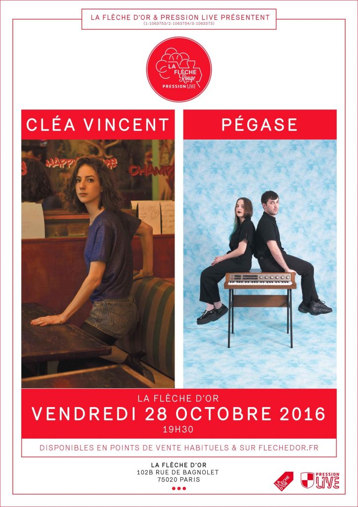 clea vincent pegase concert