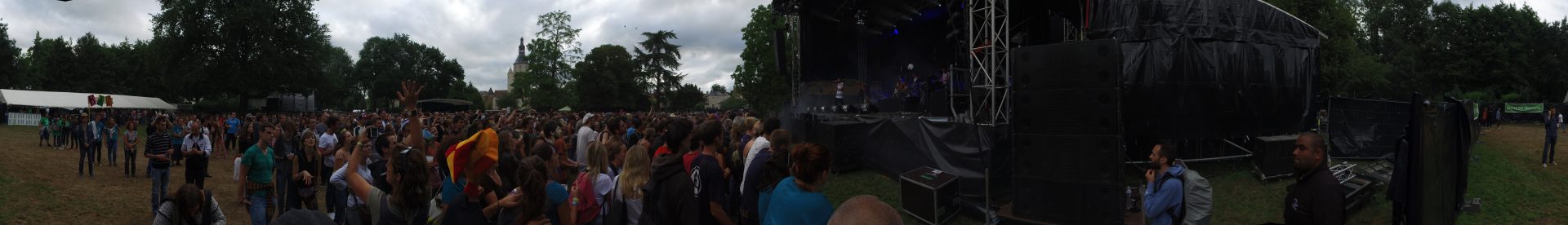 On était au festival fil du son 2017 et on a vu des gens