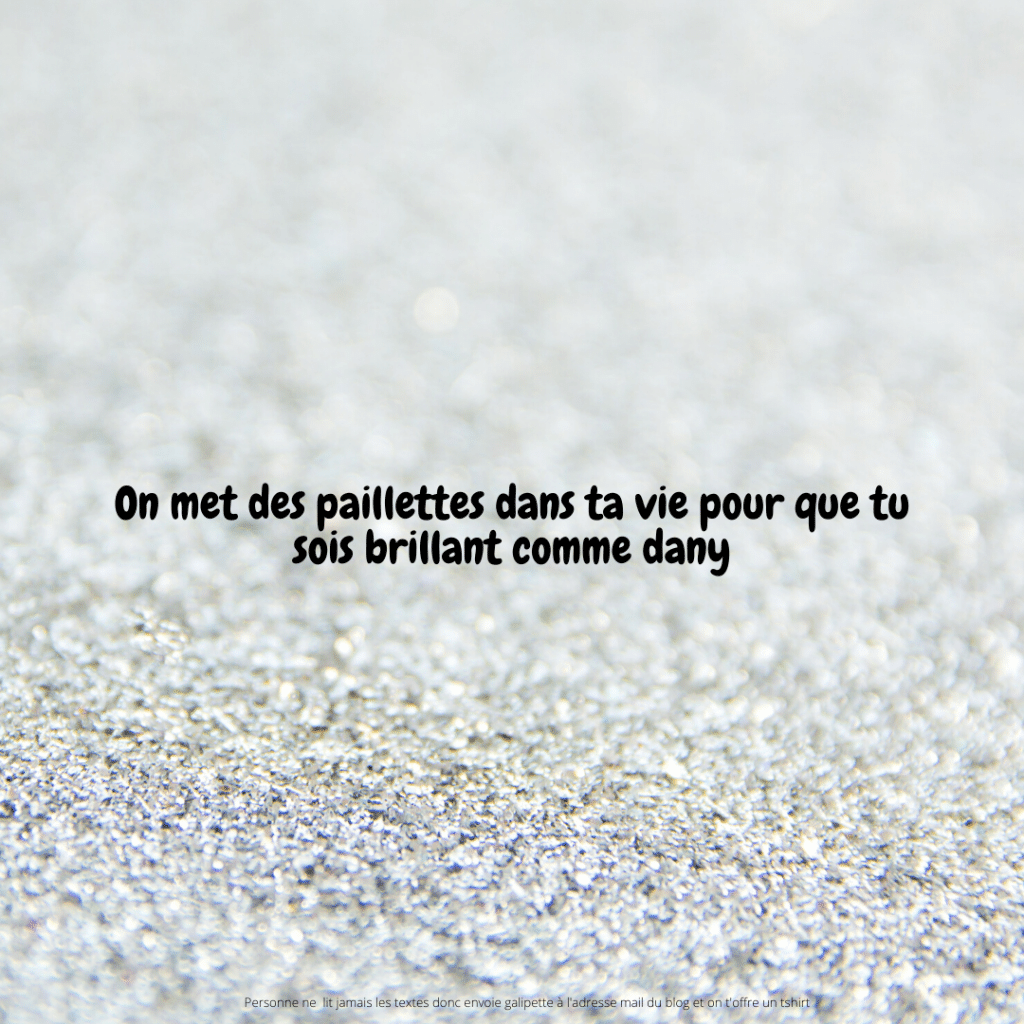 paillettes