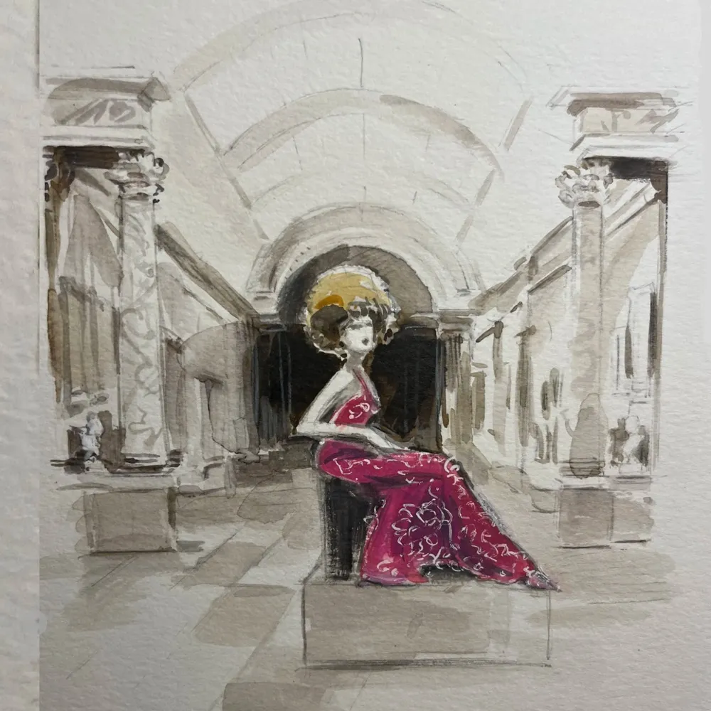 Kenny Sharp et The louvre