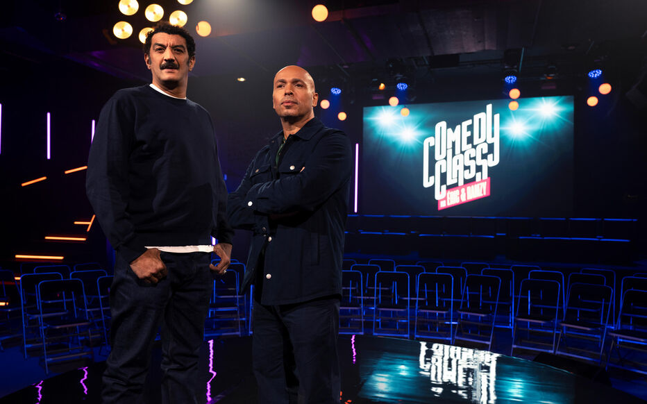 Éric et Ramzy ouvrent une école du rire pour Prime Video Comedy Class