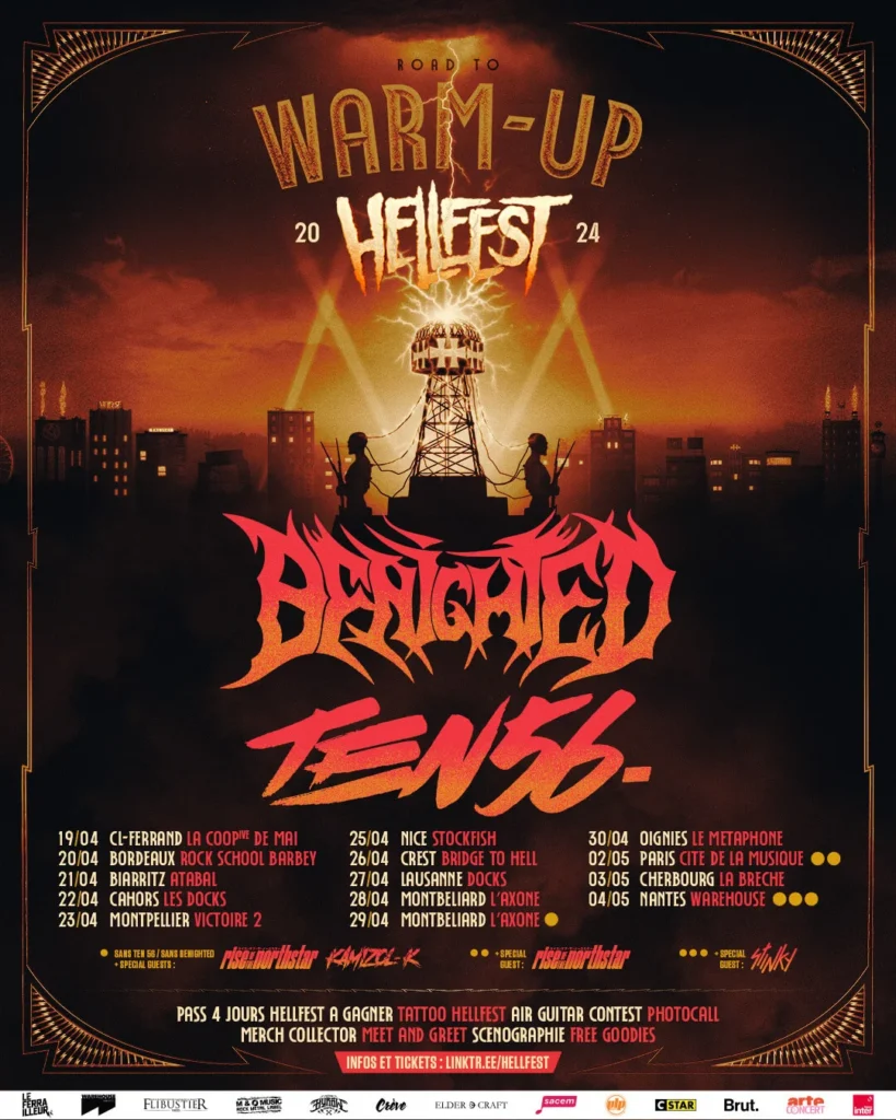 Hellfest, le Warm-Up Tour