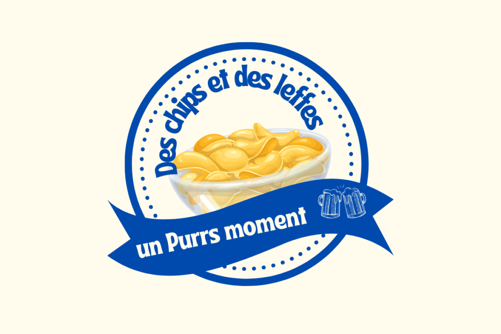 Des chips et des leffes