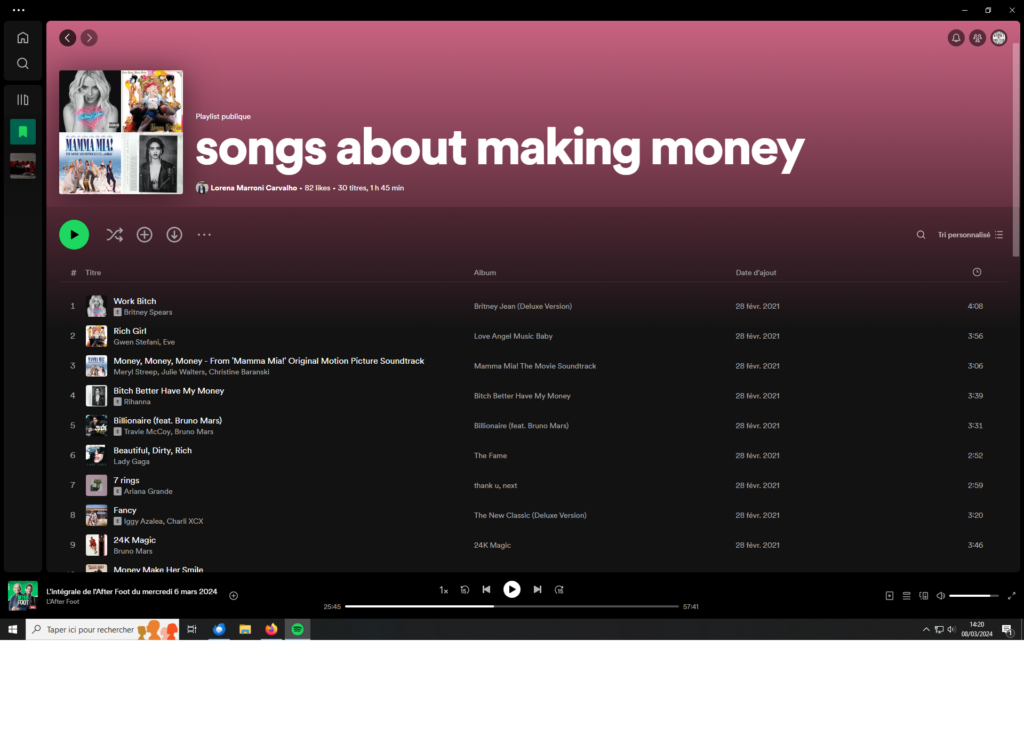 spotify, taxe