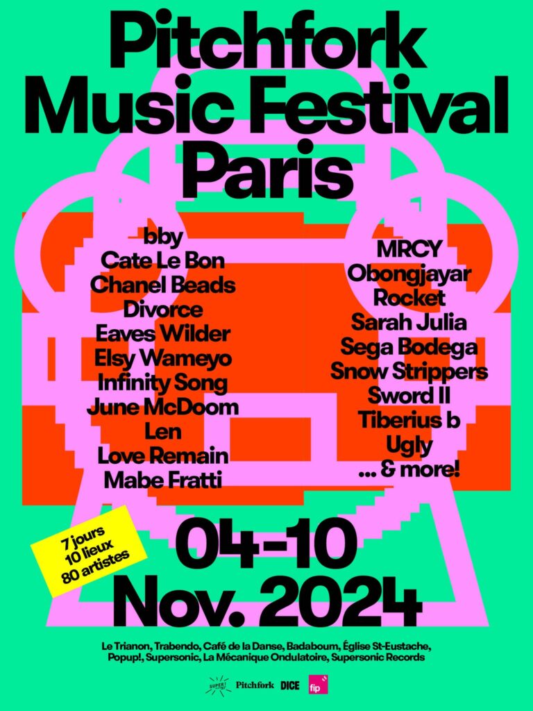 Pitchfork Music Festival Paris 2024