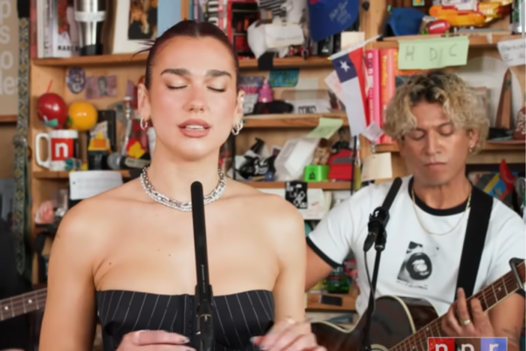 dua lipa tiny desk