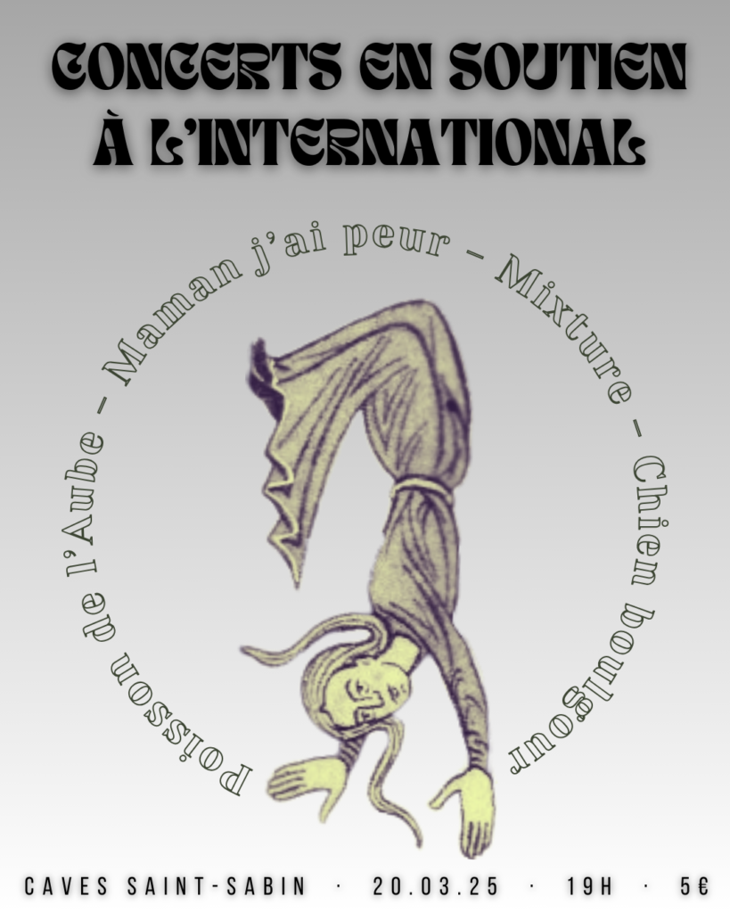 Concert de soutien à l'international