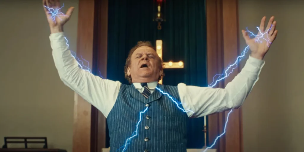 Jack White allume le feu divin dans "Archbishop Harold Holmes"
