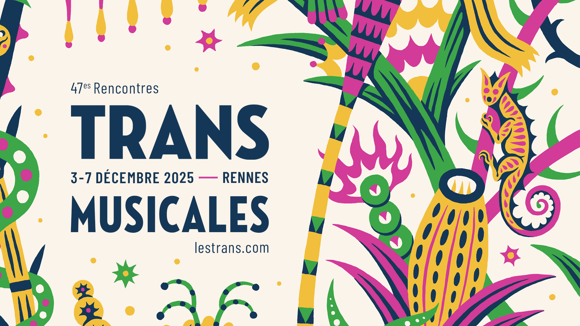 Transmusicales de Rennes 2025, la programmation 2025