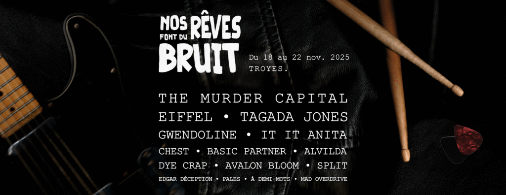 Nos Rêves Font Du Bruit #6 : Troyes va vibrer au son du rock