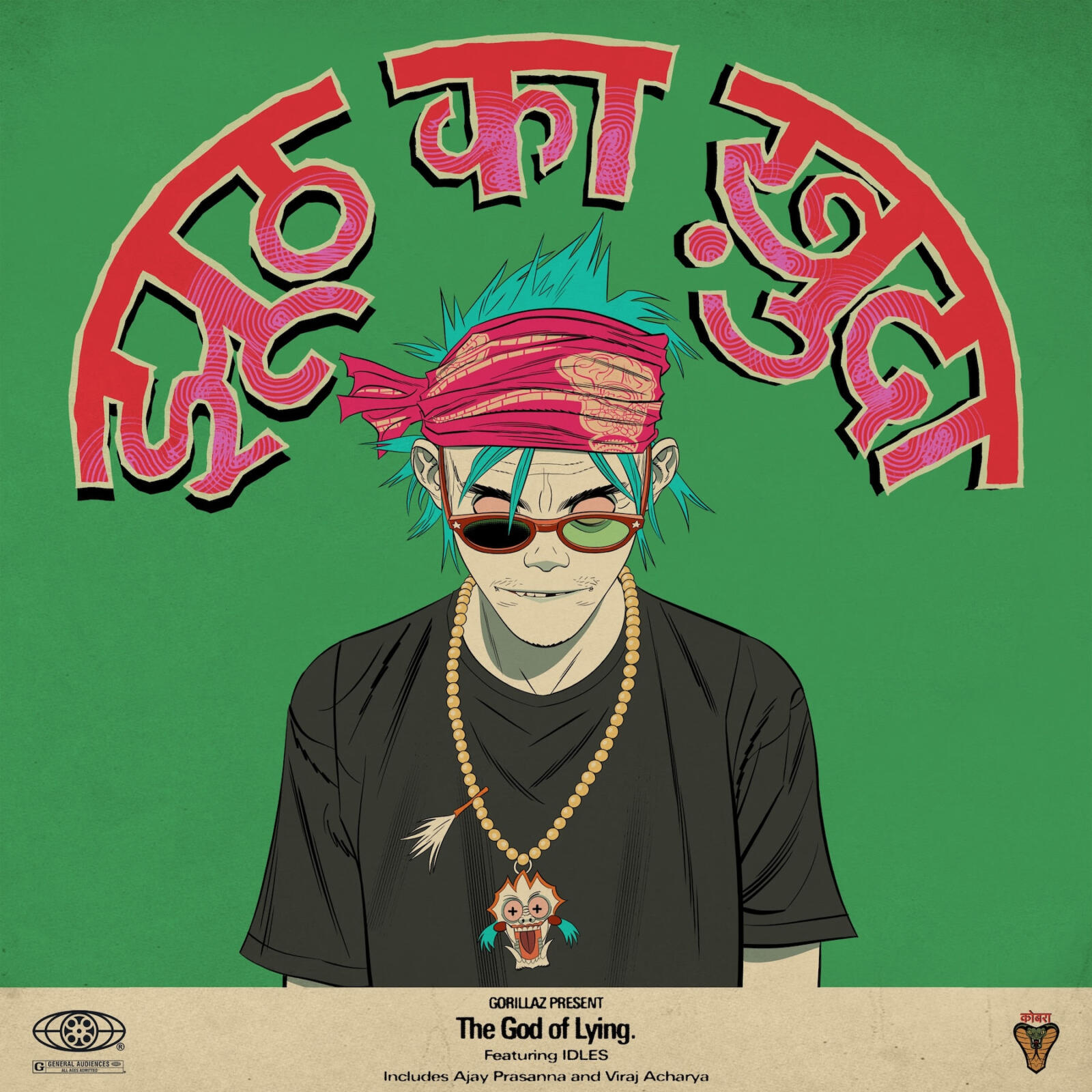 GORILLAZ dévoile "The God of Lying" avec les gens biens de Idles