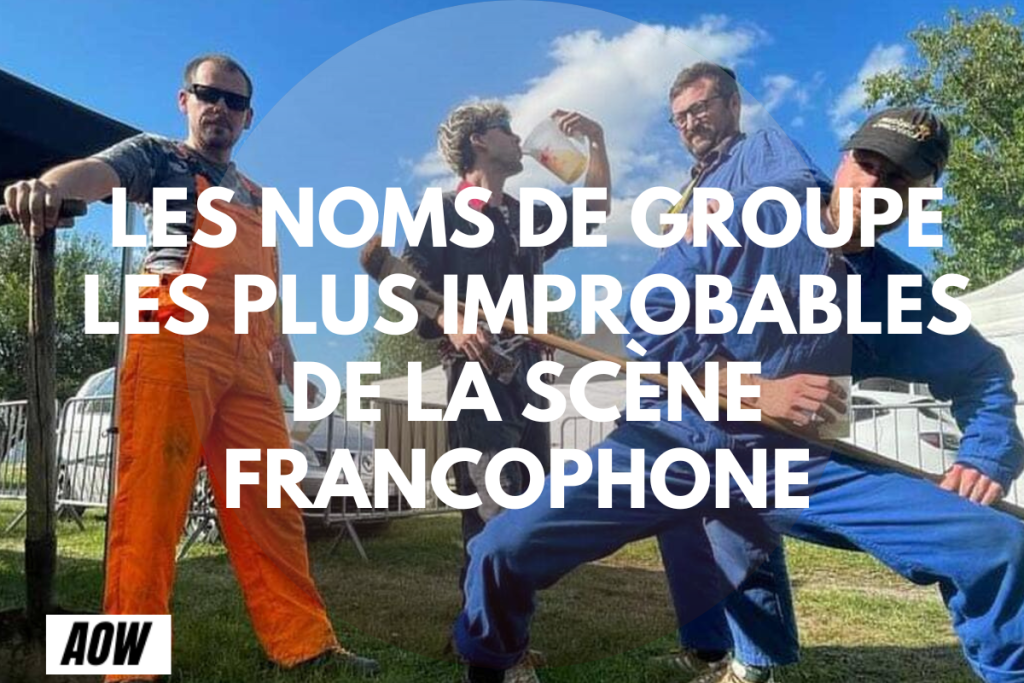 Les noms de groupe les plus improbables de la scène francophone