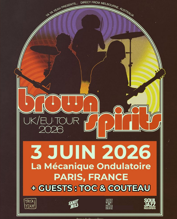 Brown Spirits à Paris : Le 3 juin